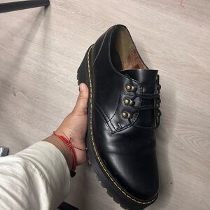 Dr. Martens Black Leather Oxfords